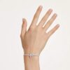 Ariana Grande X Swarovski-armbånd med blandede slibninger, blomst, flerfarvet, rhodineret
