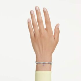 Ariana Grande X Swarovski armbånd med blandede slibninger, flerfarvet, rhodineret