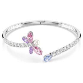 Ariana Grande X Swarovski armring med blandede slibninger, guldsmed, flerfarvet, rhodineret