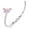 Ariana Grande X Swarovski armring med blandede slibninger, guldsmed, flerfarvet, rhodineret