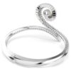 Ariana Grande X Swarovski armring med krystalperler, baguetteslibning, hvid, rhodineret Ariana Grande X Swarovski armring med krystalperler, baguetteslibning, hvid, rhodineret
