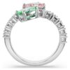Ariana Grande X Swarovski åben ring med blandede slibninger, flerfarvet, rhodineret