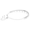 Ariana Grande X Swarovski Choker med krystalperle, rundslibet, hvid, rhodineret Ariana Grande X Swarovski Choker med krystalperle, rundslibet, hvid, rhodineret