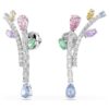 Ariana Grande X Swarovski dråbeøreringe med blandede slibninger, flerfarvede, rhodiumbelagte