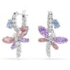 Ariana Grande X Swarovski dråbeøreringe med blandede slibninger, guldsmed, flerfarvet, rhodineret