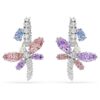 Ariana Grande X Swarovski dråbeøreringe med blandede slibninger, guldsmed, flerfarvet, rhodineret
