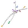 Ariana Grande X Swarovski halskæde med blandede slibninger, libelle, flerfarvet, rhodineret Ariana Grande X Swarovski halskæde med blandede slibninger, libelle, flerfarvet, rhodineret
