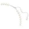 Ariana Grande X Swarovski halskæde med krystalperle, hjerteformet, hvid, rhodineret Ariana Grande X Swarovski halskæde med krystalperle, hjerteformet, hvid, rhodineret