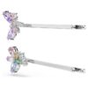 Ariana Grande X Swarovski hårnål med blandede former, guldsmed, blomst, flerfarvet, rhodiumbelagt
