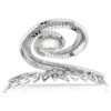 Ariana Grande X Swarovski hårspænde, baguetteslebet, hvid, rhodiumbelagt Ariana Grande X Swarovski hårspænde, baguetteslebet, hvid, rhodiumbelagt
