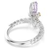 Ariana Grande X Swarovski motivring med blandede slibninger, guldsmed, flerfarvet, rhodineret
