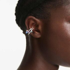 Ariana Grande X Swarovski ørecuffs med blandede slibninger, flerfarvede, rhodiumbelagte