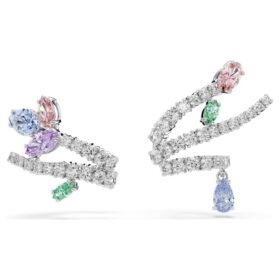 Ariana Grande X Swarovski ørecuffs med blandede slibninger, flerfarvede, rhodiumbelagte