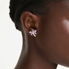 Ariana Grande X Swarovski Øreringe med blandede slibninger, guldsmed, flerfarvet, rhodineret Ariana Grande X Swarovski Øreringe med blandede slibninger, guldsmed, flerfarvet, rhodineret