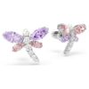 Ariana Grande X Swarovski Øreringe med blandede slibninger, guldsmed, flerfarvet, rhodineret