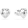 Ariana Grande X Swarovski øreringe med blandede slibninger, hjerte, hvid, rhodiumbelagt Ariana Grande X Swarovski øreringe med blandede slibninger, hjerte, hvid, rhodiumbelagt