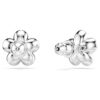 Ariana Grande X Swarovski øreringe med krystalperle, rundslibning, blomst, hvid, rhodineret