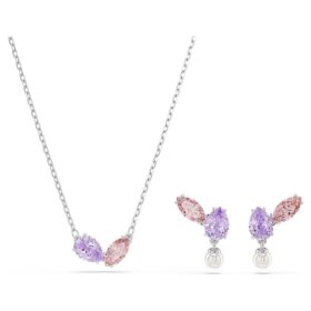 ariana grande x swarovski saet med blandede slibninger flerfarvet rhodineret 2 280x280 - Ariana Grande X Swarovski-s&aelig;t med blandede slibninger, flerfarvet, rhodineret