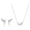 Ariana Grande X Swarovski-sæt med blandede slibninger, flerfarvet, rhodineret Ariana Grande X Swarovski-sæt med blandede slibninger, flerfarvet, rhodineret