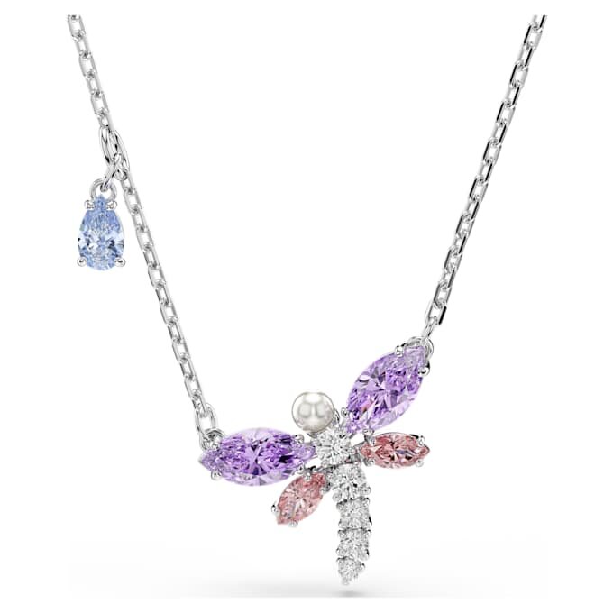 Ariana Grande X Swarovski vedhæng med blandede slibninger, guldsmed, flerfarvet, rhodineret Ariana Grande X Swarovski vedhæng med blandede slibninger, guldsmed, flerfarvet, rhodineret