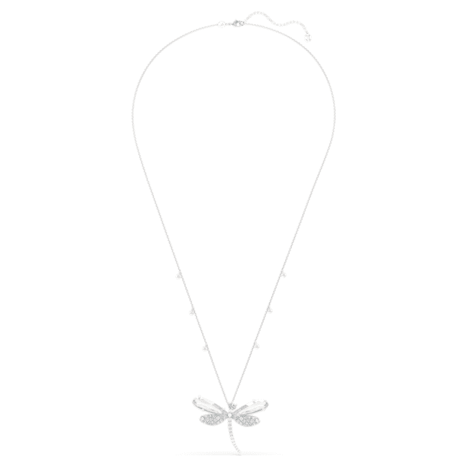 Ariana Grande X Swarovski vedhæng og broche med krystalperler, blandede slibninger, guldsmed, hvid, rhodineret Ariana Grande X Swarovski vedhæng og broche med krystalperler, blandede slibninger, guldsmed, hvid, rhodineret