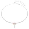 Ariana Grande X Swarovski Y-halskæde med blandede slibninger, guldsmed, flerfarvet, rhodineret Ariana Grande X Swarovski Y-halskæde med blandede slibninger, guldsmed, flerfarvet, rhodineret