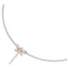 Ariana Grande X Swarovski Y-halskæde med blandede slibninger, guldsmed, flerfarvet, rhodineret Ariana Grande X Swarovski Y-halskæde med blandede slibninger, guldsmed, flerfarvet, rhodineret