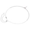 Ariana Grande X Swarovski Y-halskæde med blandede slibninger, guldsmed, flerfarvet, rhodineret Ariana Grande X Swarovski Y-halskæde med blandede slibninger, guldsmed, flerfarvet, rhodineret