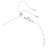 Ariana Grande X Swarovski Y halskæde med blandede slibninger, krystalperle, hjerte, hvid, rhodineret Ariana Grande X Swarovski Y halskæde med blandede slibninger, krystalperle, hjerte, hvid, rhodineret