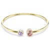 Chroma-armring med blandede slibninger, flerfarvet, forgyldt Chroma-armring med blandede slibninger, flerfarvet, forgyldt