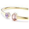 Chroma-armring med blandede slibninger, flerfarvet, forgyldt Chroma-armring med blandede slibninger, flerfarvet, forgyldt