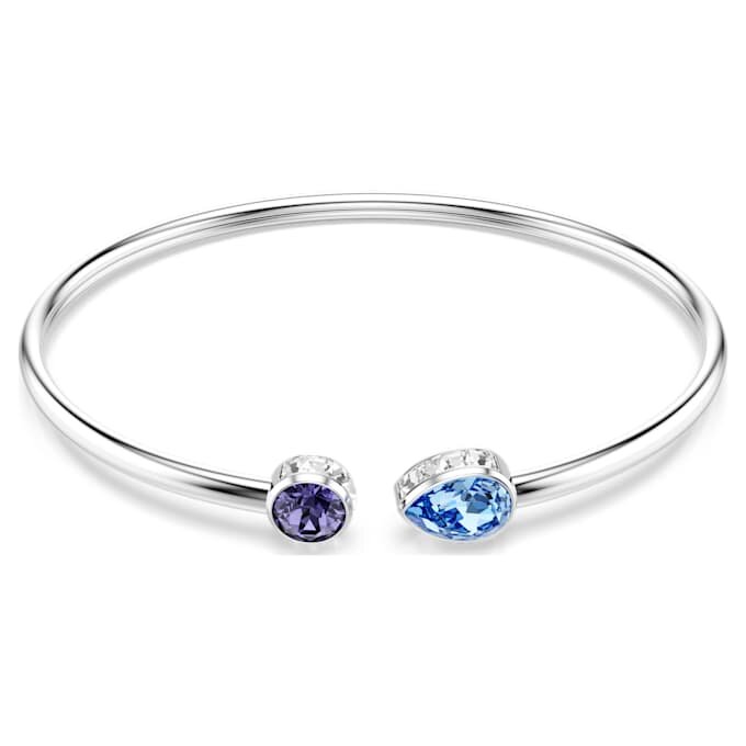 Chroma-armring med blandede slibninger, flerfarvet, rhodineret Chroma-armring med blandede slibninger, flerfarvet, rhodineret