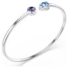 Chroma-armring med blandede slibninger, flerfarvet, rhodineret Chroma-armring med blandede slibninger, flerfarvet, rhodineret