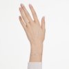Constella-armbånd med krystalperler, runde slibninger, hvidt, rosaguldbelagt Constella-armbånd med krystalperler, runde slibninger, hvidt, rosaguldbelagt