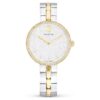 Cosmopolitan-ure, fremstillet i Schweiz, metalarmbånd, sølvfarvet, finish i blandede metaller Cosmopolitan-ure, fremstillet i Schweiz, metalarmbånd, sølvfarvet, finish i blandede metaller