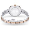Cosmopolitan-ure, fremstillet i Schweiz, metalarmbånd, sølvfarvet, finish i blandede metaller Cosmopolitan-ure, fremstillet i Schweiz, metalarmbånd, sølvfarvet, finish i blandede metaller