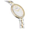 Cosmopolitan-ure, fremstillet i Schweiz, metalarmbånd, sølvfarvet, finish i blandede metaller Cosmopolitan-ure, fremstillet i Schweiz, metalarmbånd, sølvfarvet, finish i blandede metaller