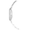 Cosmopolitan-ure, fremstillet i Schweiz, metalarmbånd, sølvfarvet, rustfrit stål Cosmopolitan-ure, fremstillet i Schweiz, metalarmbånd, sølvfarvet, rustfrit stål