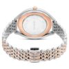 Crystalline Aura-ur, fremstillet i Schweiz, metalarmbånd, rosaguldfarvet, blandet metalfinish