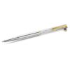 Crystalline ballpoint pen with Evil Eye, gold-colored, mixed metal finish Crystalline ballpoint pen with Evil Eye, gold-colored, mixed metal finish