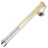 Crystalline ballpoint pen with Evil Eye, gold-colored, mixed metal finish Crystalline ballpoint pen with Evil Eye, gold-colored, mixed metal finish