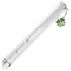 Crystalline kuglepen Clover, grøn, grønlakeret, forkromet Crystalline kuglepen Clover, grøn, grønlakeret, forkromet