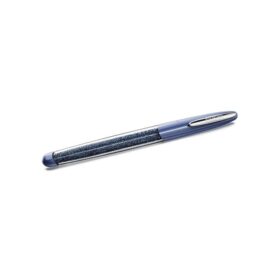 Crystalline rollerball-pen, blå, forkromet