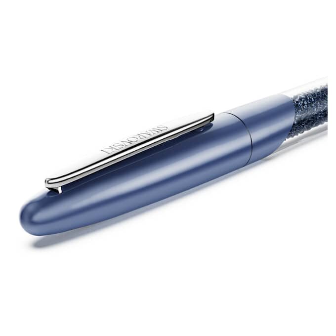 Crystalline rollerball-pen, blå, forkromet Crystalline rollerball-pen, blå, forkromet