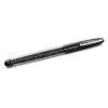 Crystalline rollerball-pen, sort, forkromet Crystalline rollerball-pen, sort, forkromet