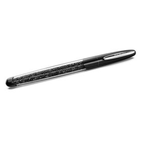 Crystalline rollerball-pen, sort, forkromet