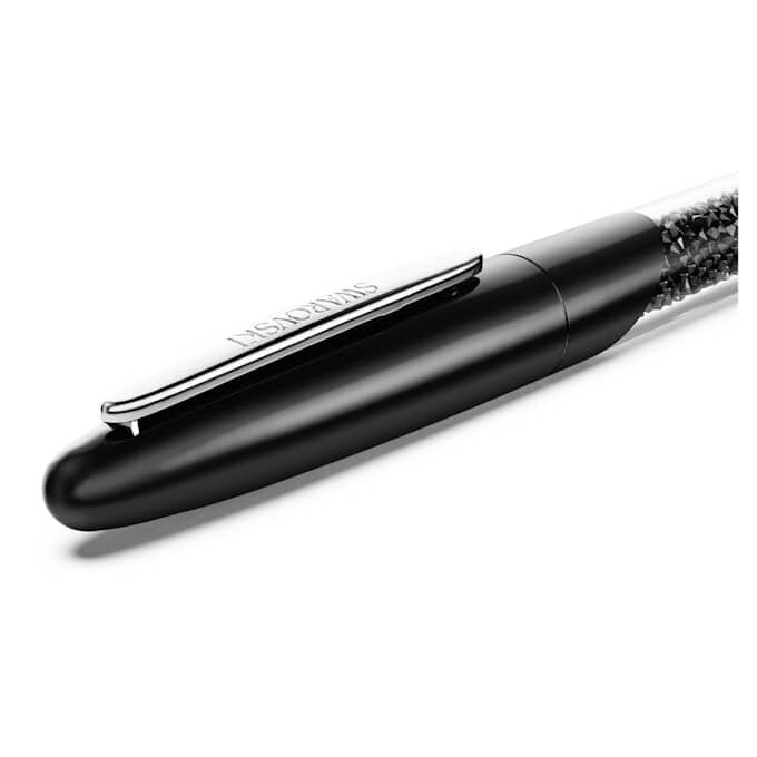 Crystalline rollerball-pen, sort, forkromet Crystalline rollerball-pen, sort, forkromet