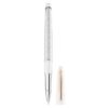 Crystalline-rollerballpen, hvid, rosaguldbelagt Crystalline-rollerballpen, hvid, rosaguldbelagt