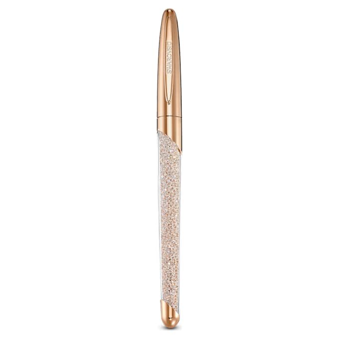 Crystalline-rollerballpen i rosaguldfarve, rosaguldbelagt Crystalline-rollerballpen i rosaguldfarve, rosaguldbelagt