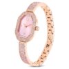 Dextera armbåndsur, fremstillet i Schweiz, metalarmbånd, lyserød, rosaguldbelagt Dextera armbåndsur, fremstillet i Schweiz, metalarmbånd, lyserød, rosaguldbelagt